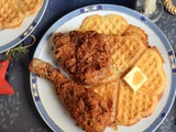 Chicken and waffles - Du poulet frit et des gaufres, le top de la cuisine afro-américaine