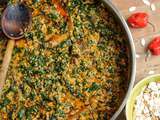 Egusi soup - Ragoût de boeuf aux graines egusi, typiquement nigérien