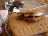 Graham Crackers et s'mores - Le biscuit incontournable des feux de camps aux us
