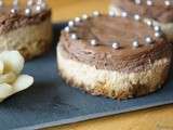 Cheesecake chocolat noir et betterave aux épices