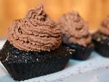 Cupcakes choco-quinoa {sans gluten} et 5 ans du blog