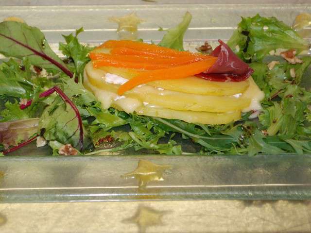 Recettes de Magret de canard séché et Pomme de terre