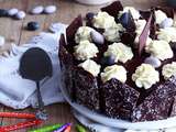 Birthday Cake au chocolat et mousse pralinée
