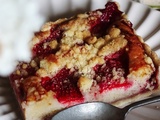 Tarte crumble amandes et fraises