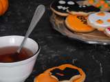 Biscuits amande et miel, à décorer pour l’Halloween