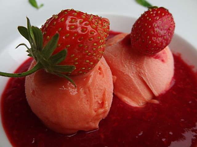 Recettes De Glace La Fraise De Petit Chef Lustine