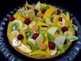 Tarte aux fruits pour la fete des mamies