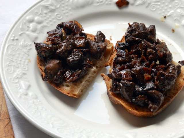 Recettes de Crostini et Foie