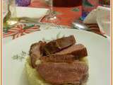Noël ... Risotto au Parmesan et Magret de Canard