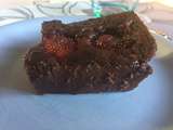 Clafoutis chocolat fraises