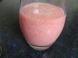Cocktail melon d eau et fraise