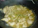 Curry vert au poulet
