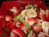 Salade de fraise