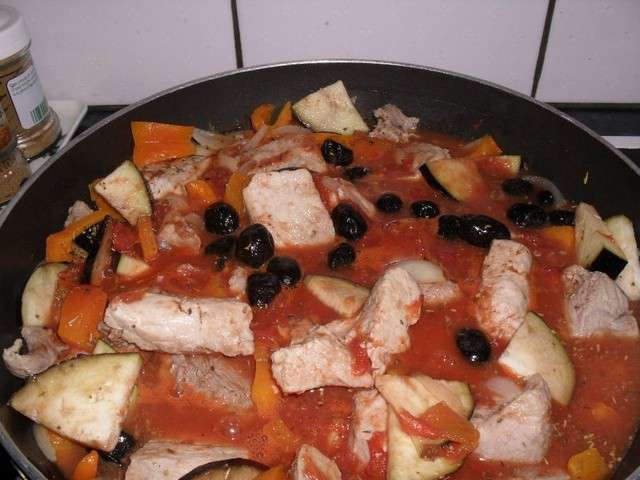 Recettes de Sauté de porc aux olives de Petites Gourmandises