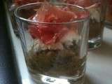 Verrine de caviar d aubergine a la coppa