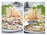 Salade Crue de Pommes et Céleri Rave & son Dressing au Miso