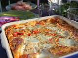 Méli-mélo italien - gratin mozzarella-tomate