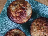 Muffins banane coco sans sucre