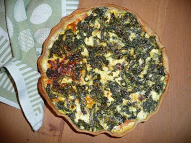 Recettes de Tarte au Saumon et Épinard