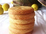 Biscuits Sablés maison au citron