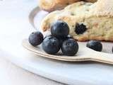 Blueberry Buttermilk Scones { sans beurre }