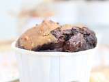 Cashew & chocolate muffins { avec