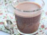 Hot persimon spiced chocolate chaï latte { ou