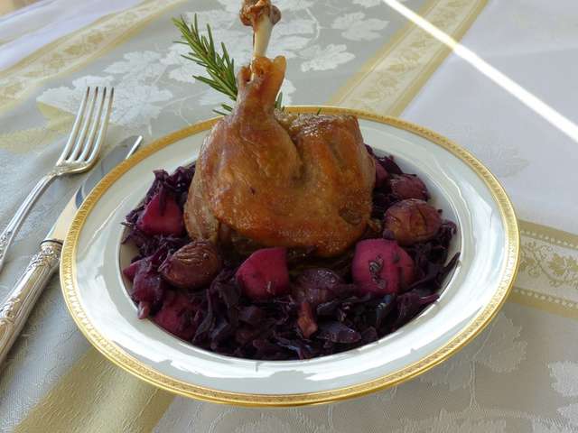 Recettes De Confit De Canard Et Chou