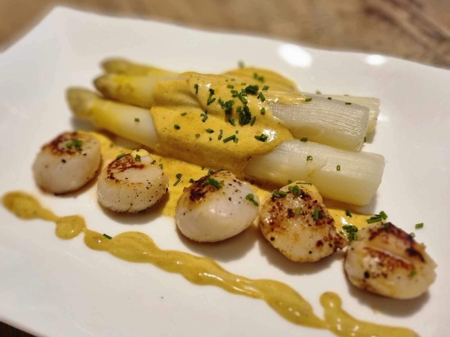 Recettes de Noix de Saint-Jacques et Asperges