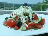 Salade bulgare, la Shopska Salata