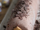 Bûche glacée au chocolat façon Viennetta