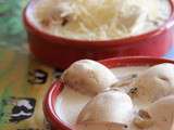 Cassolette de maroilles aux champignons & aux moules