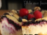 Cheesecake crumble aux fruits rouges façon Ikea