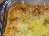 Gratin de butternut & polenta au Comté