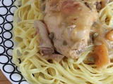Lapin au citron & au parmesan
