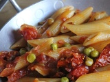 One pot pasta petits pois & chorizo