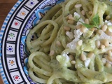 Pâtes sauce express aux courgettes & à la feta