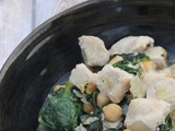 Poulet aux pois chiches
