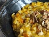 Risotto de crozets au potimarron & Beaufort