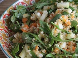 Salade de quinoa au fromage de brebis