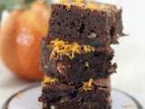 Brownies au chocolat très noir et Mandarine Napoléon