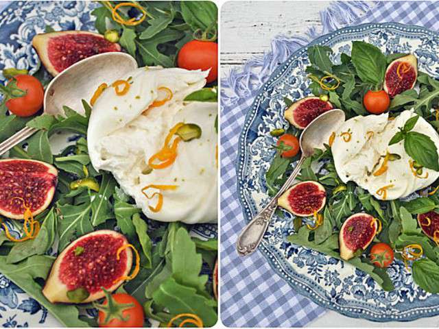 Les Meilleures Recettes De Burrata Et Figues