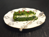 Leśny mech, gâteau aux épinards