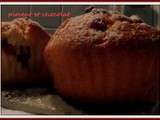 Muffins aux cassis