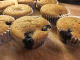 Muffins aux myrtilles (sans gluten)