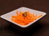 Salade de carottes et granny smith râpées