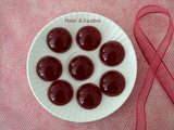 Bonbons gélifiés à la framboise maison