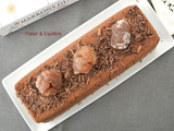 Fondant au chocolat crème de marrons et marrons glacés