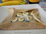Galette de sarrasin roquefort-banane
