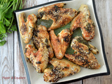 Jawaneh libanais, ailes de poulet au zaatar